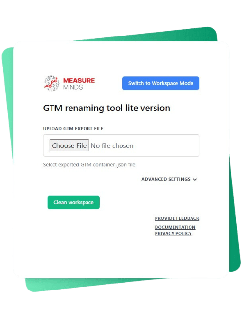 GTM Cleaner Tool